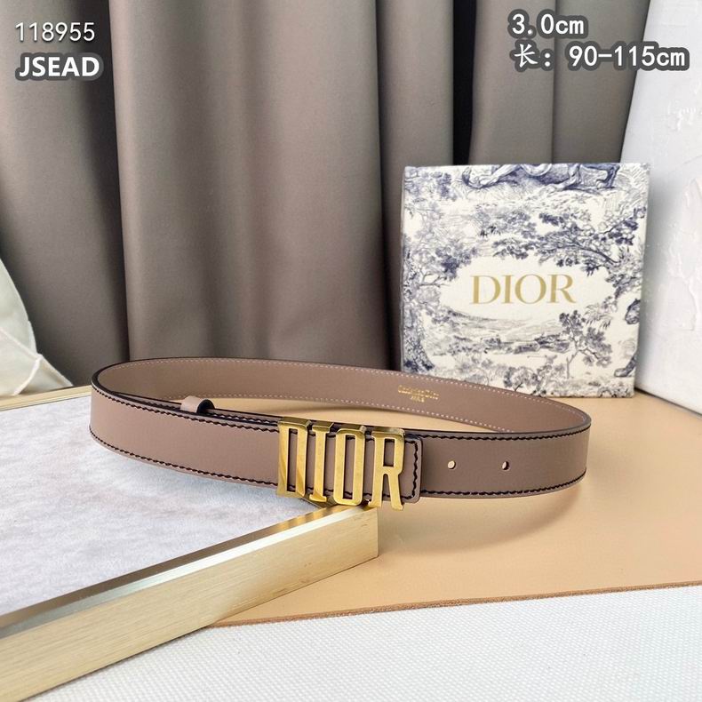 Dior belt 30mmX90-115cm 8L12